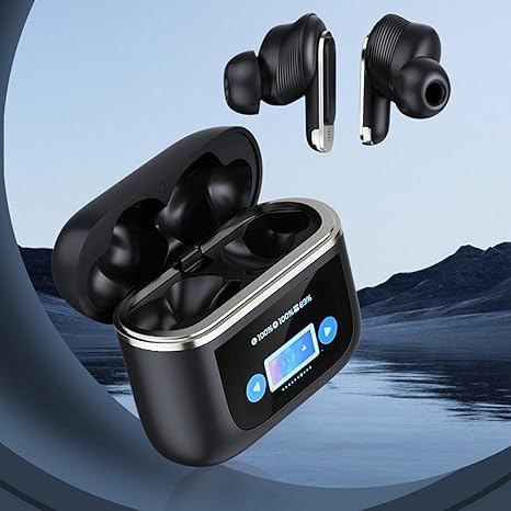 AirPro 2nd Gen Premium edition With Free CaseCover- Up to 30 Hours of Battery Life | Sweat and Water Resistant proof |