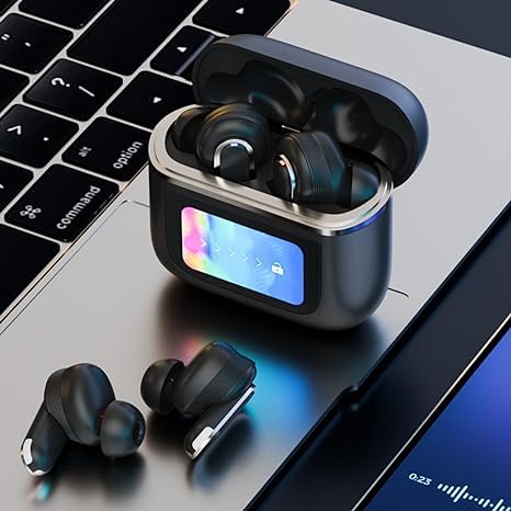 AirPro 2nd Gen Premium edition With Free CaseCover- Up to 30 Hours of Battery Life | Sweat and Water Resistant proof |