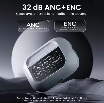 AirPro 2nd Gen Premium edition With Free CaseCover- Up to 30 Hours of Battery Life | Sweat and Water Resistant proof |
