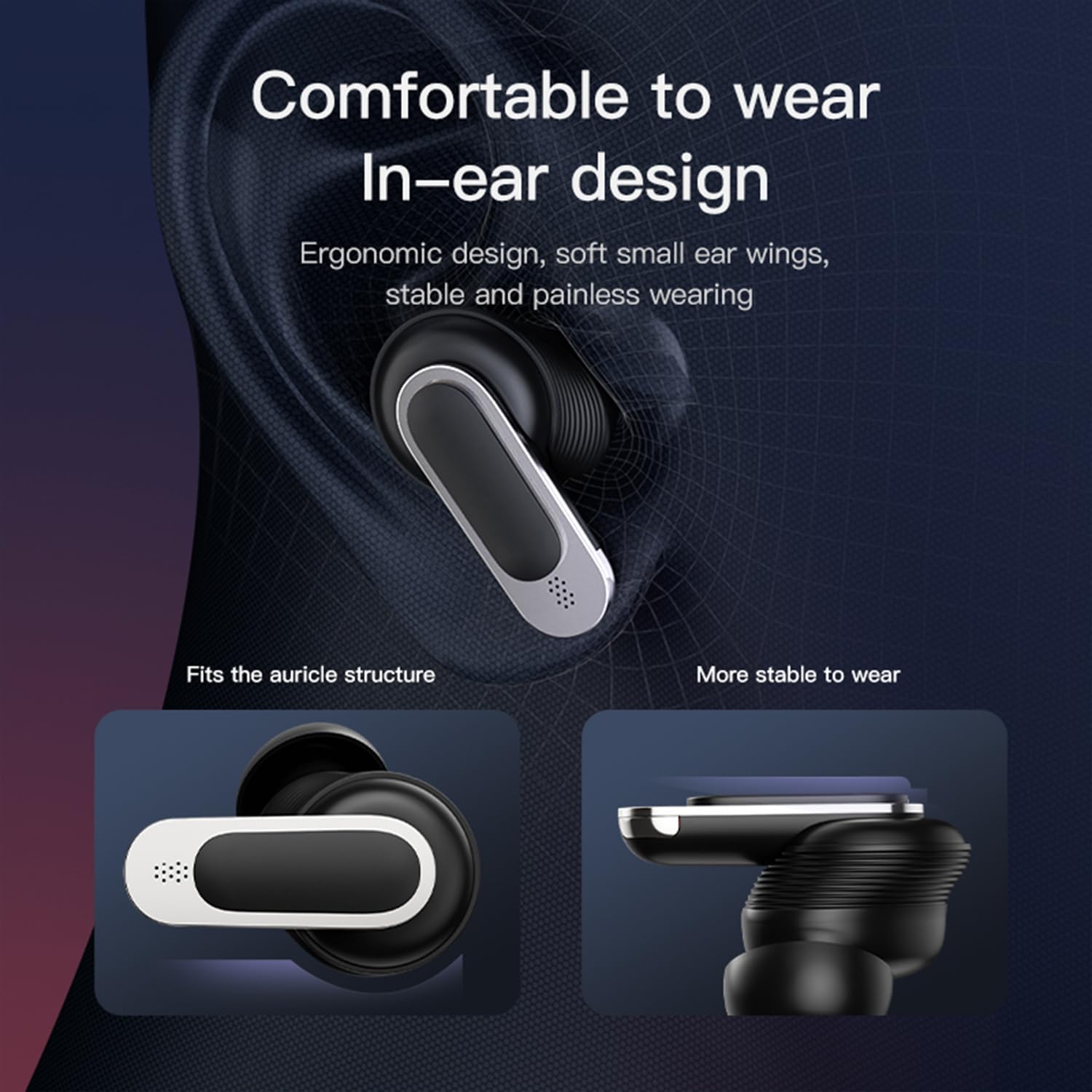 AirPro 2nd Gen Premium edition With Free CaseCover- Up to 30 Hours of Battery Life | Sweat and Water Resistant proof |